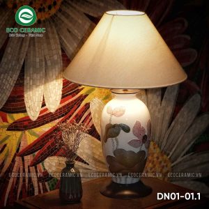 đèn ngủ gốm sứ bát tràng chính hãng