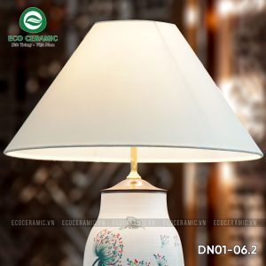 Đèn ngủ để bàn gốm sứ Bồ Công Anh dáng cao 4 Đèn ngủ để bàn gốm sứ Bồ Công Anh dáng cao