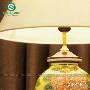 Đèn ngủ để bàn gốm sứ cao cấp Cẩm Tú Cầu 4 Đèn ngủ để bàn gốm sứ cao cấp Cẩm Tú Cầu