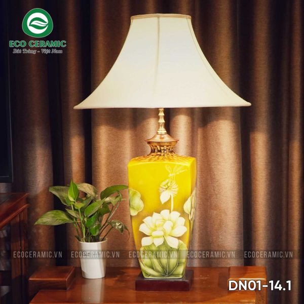 Ưu điểm của đèn ngủ để bàn chân gỗ gốm sứ Bát Tràng 5 đèn ngủ để bàn chân gỗ gốm sứ bát tràng