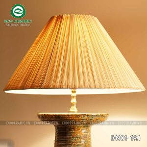 Đèn ngủ để bàn gốm sứ cao cấp Tụ Quang Hoàng phố 3 Đèn ngủ để bàn gốm sứ cao cấp Tụ quang Hoàng phố