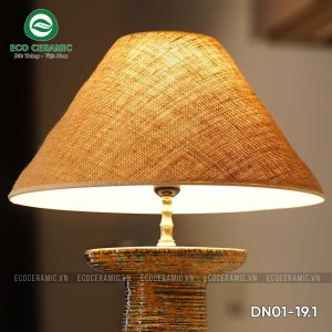 Đèn ngủ để bàn gốm sứ cao cấp Tụ Quang Hoàng phố 4 Đèn ngủ để bàn gốm sứ cao cấp Tụ quang Hoàng phố