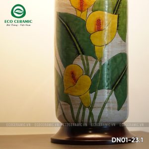 Đèn ngủ để bàn gốm sứ cao cấp Chi Vân Môn 7 Đèn ngủ để bàn gốm sứ cao cấp Chi Vân Môn