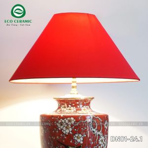 Đèn ngủ để bàn gốm sứ cao cấp Yến Uyển như xuân 1 Đèn ngủ để bàn gốm sứ cao cấp Yến Uyển như xuân
