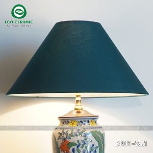 Đèn ngủ để bàn gốm sứ cao cấp Hoàng Anh