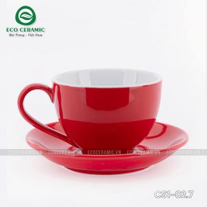 bo ly su uong cafe cappuccino dang cao 220ml do