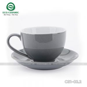 bo ly su uong cafe cappuccino dang cao 220ml ghi