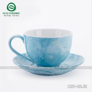 bo ly su uong cafe cappuccino dang cao 220ml van da cabe