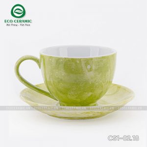 bo ly su uong cafe cappuccino dang cao 220ml van da xanh com