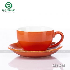 bo ly su uong cafe cappuccino dang thap 220ml cam