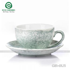 bo ly su uong cafe cappuccino dang thap 220ml van da luc