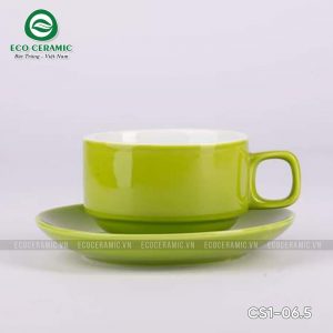 bo ly su uong cafe quai vuong 150ml xanh com