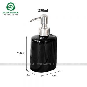 kich thuoc chai dung dau goi sua tam su dang oval